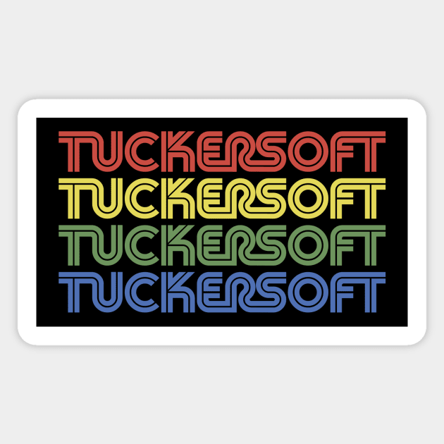 Tuckersoft - Retro - Black Mirror: Bandersnatch Sticker by Dopamine Creative